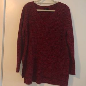 Torrid v neck side slit sweater
